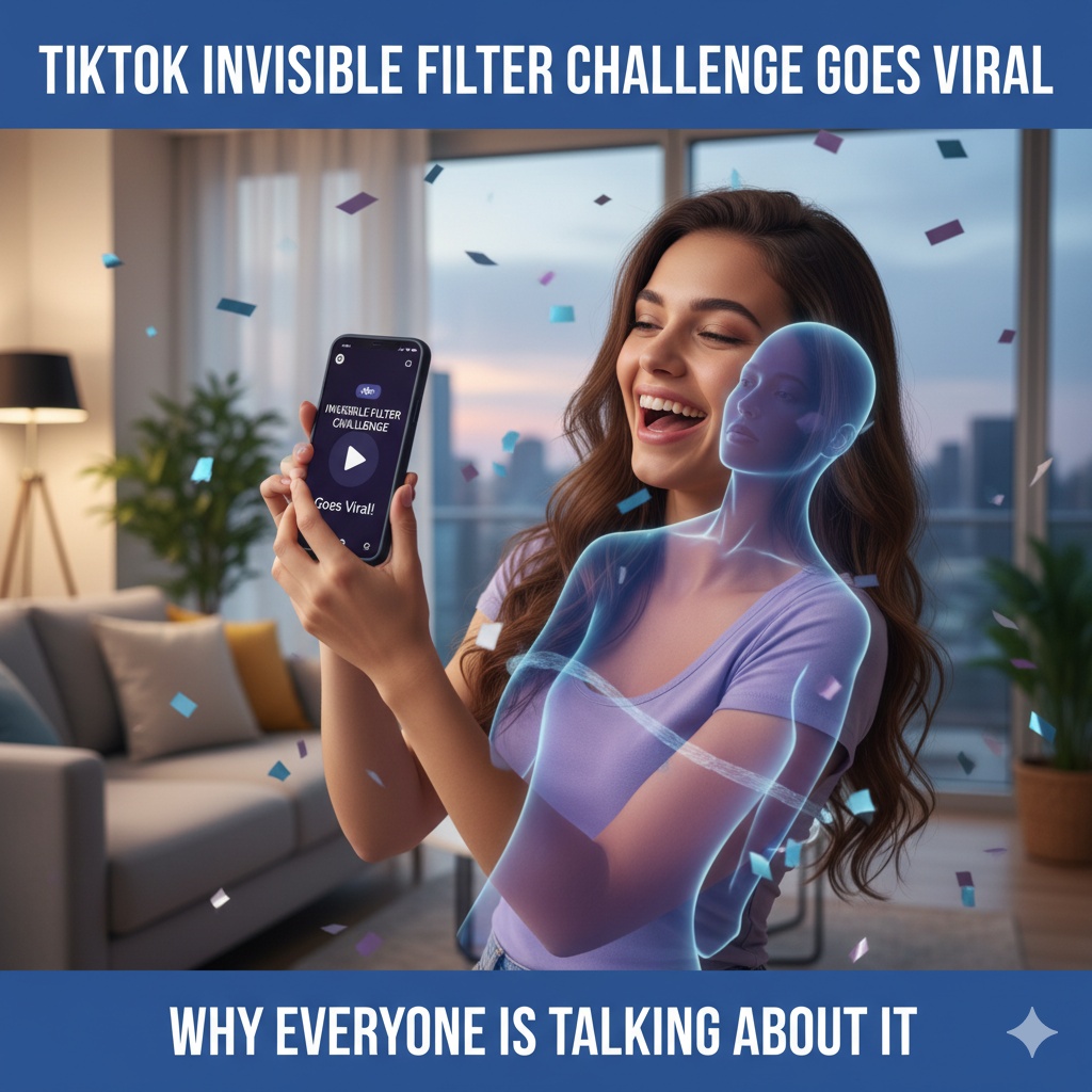 TikTok Invisible Filter Challenge Goes Viral | Why Everyone Is Talking About It